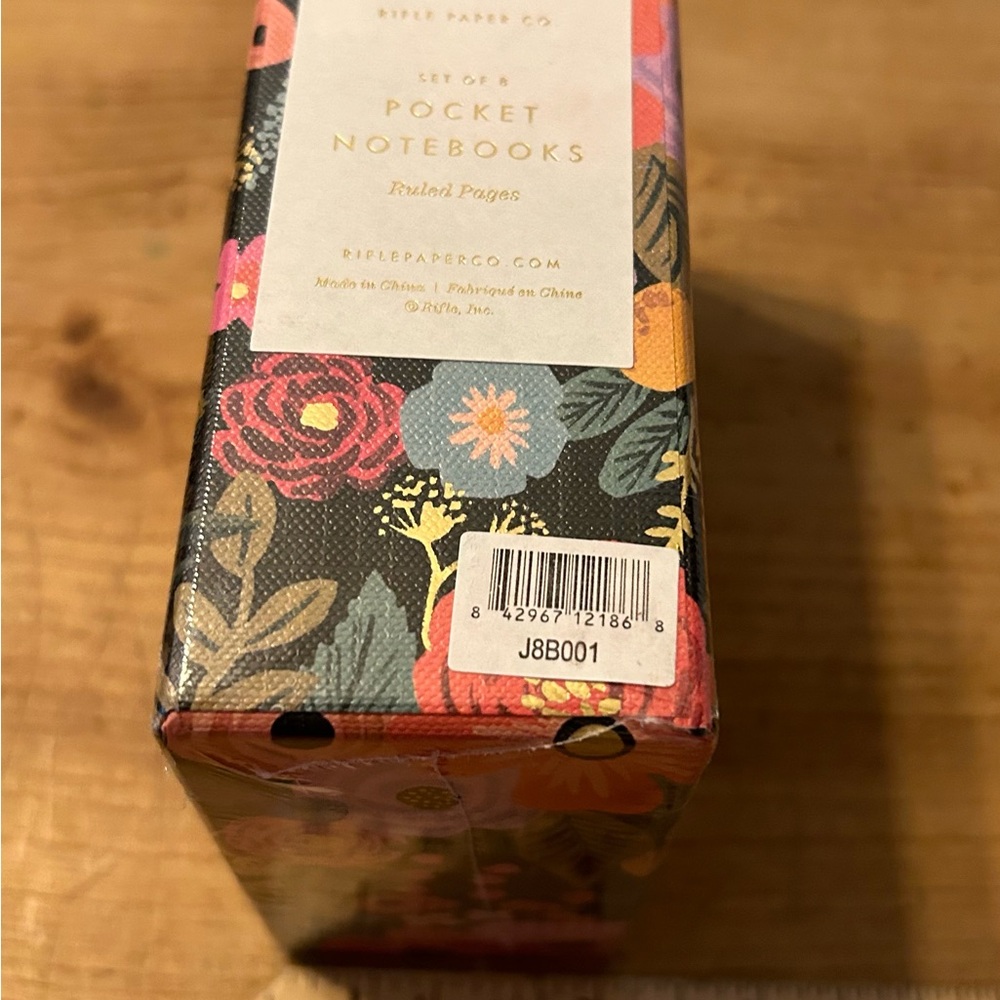 RIFLE PAPER CO Garden Party Pocket Notebook Set